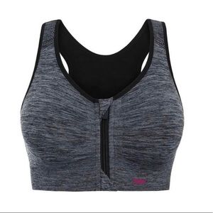 SheFit Women's Perfect Lounge Bra Black Marble SM